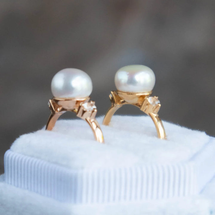 Pearl Engagement Rings