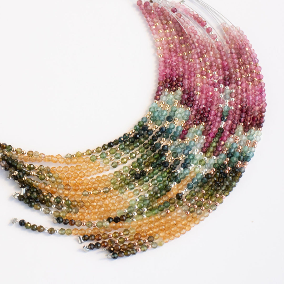 Opal and Tourmaline - October Birthstones