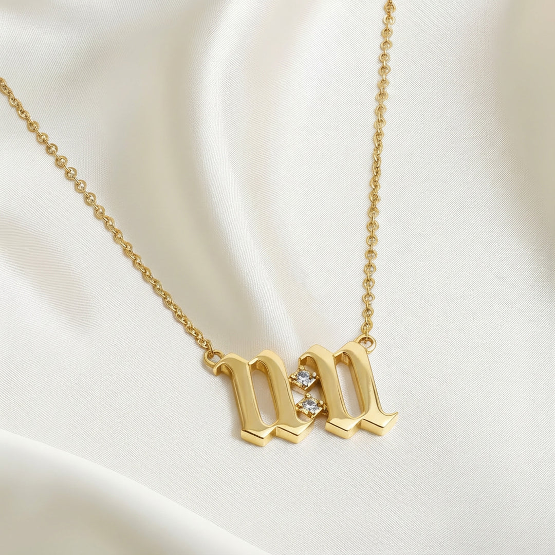 11 11 Necklace Gold