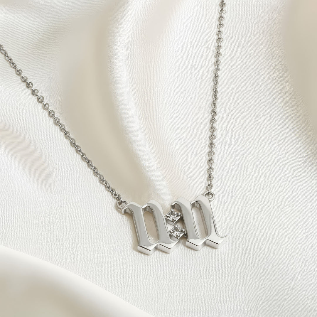 11 11 Necklace Silver