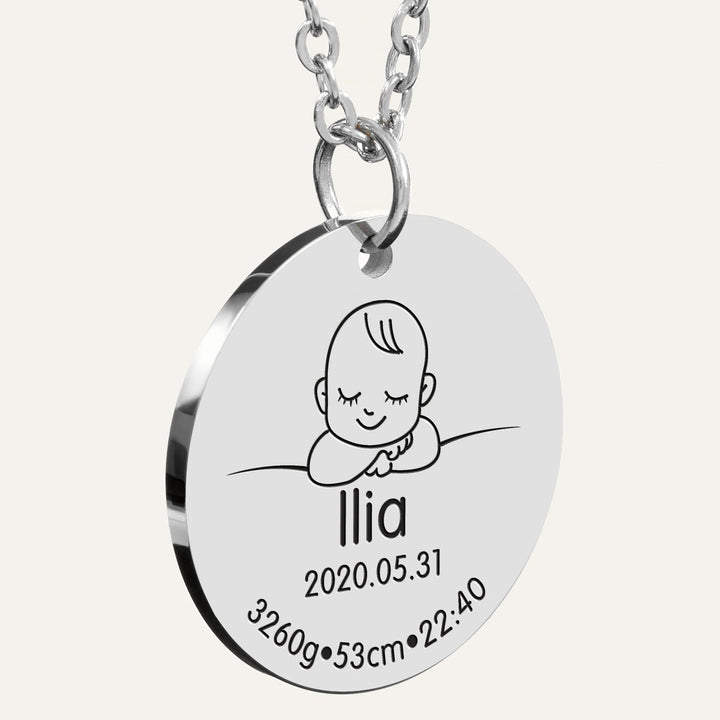 Collier Mère Fille Personnalisé