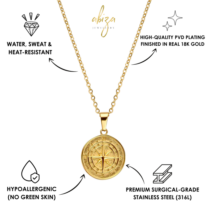 Gold-Compass-Necklace