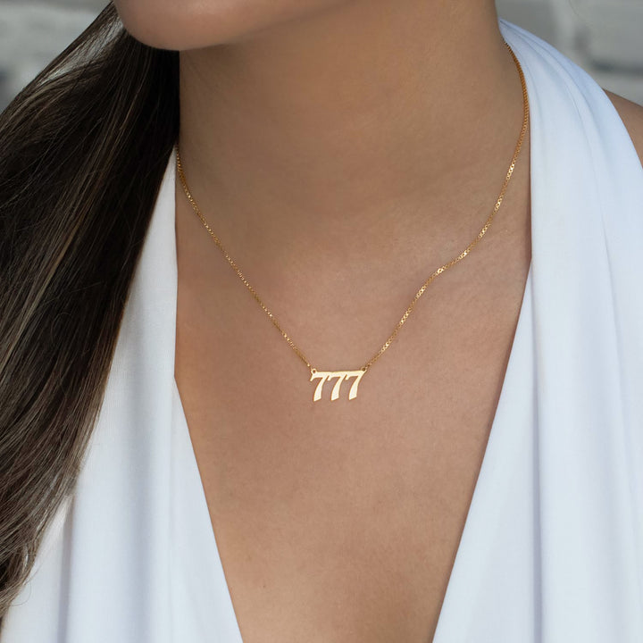 Angel Number Necklace