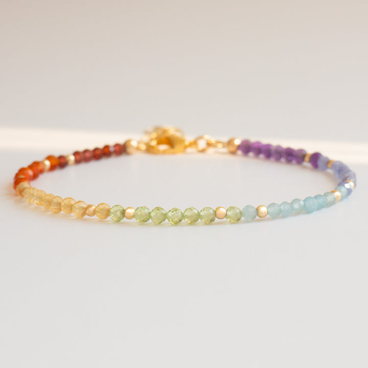 Chakra Bracelet Gold