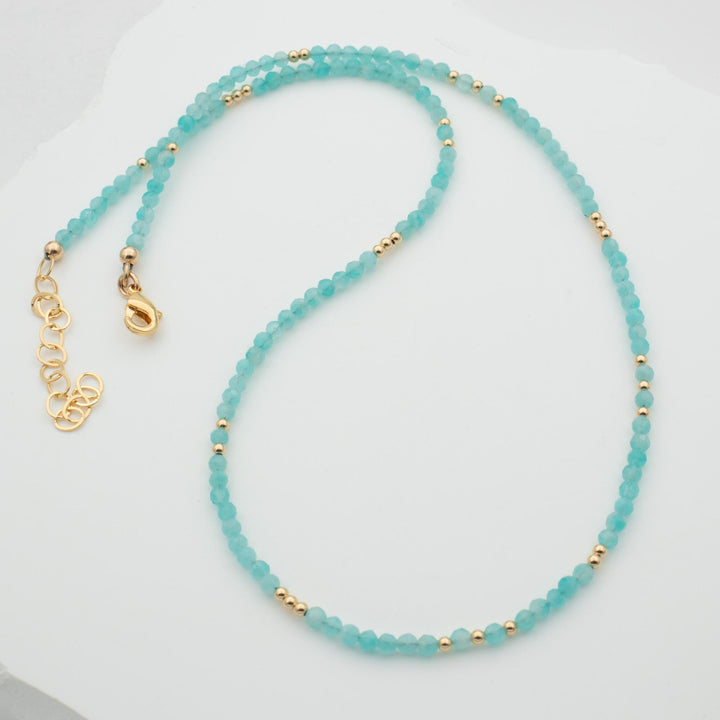 Amazonite Bead Necklace