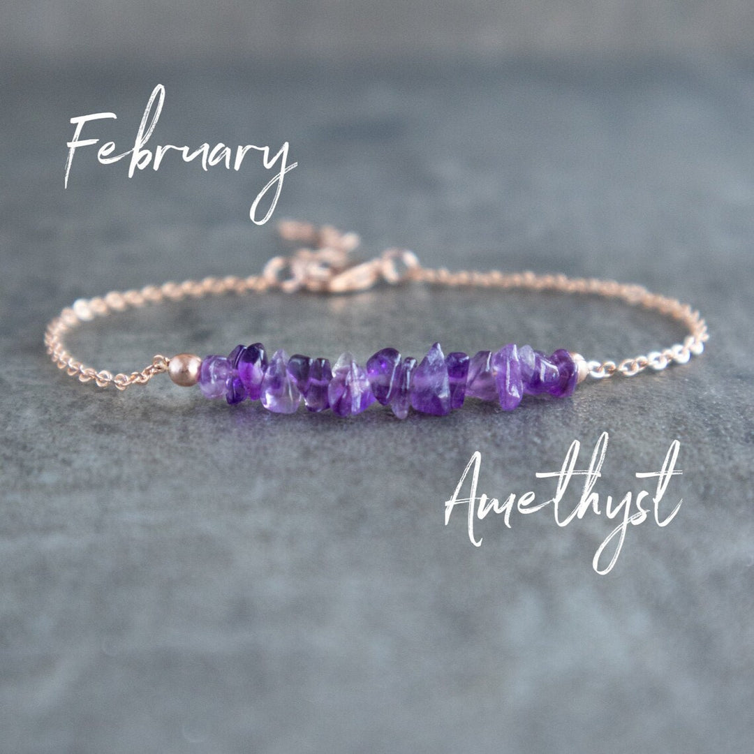 Amethyst Raw Crystal Necklace