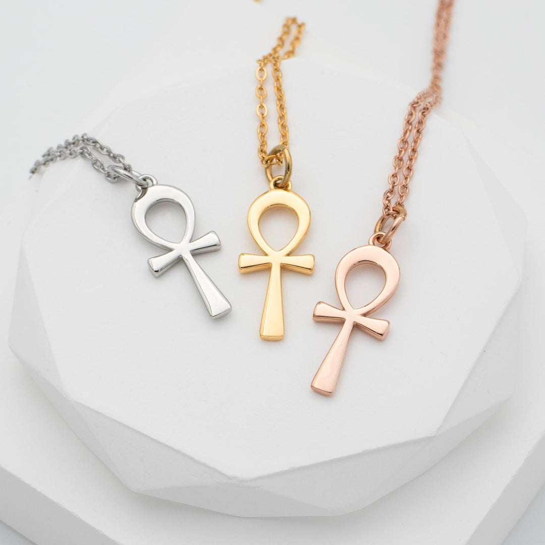 Gold Ankh Necklace