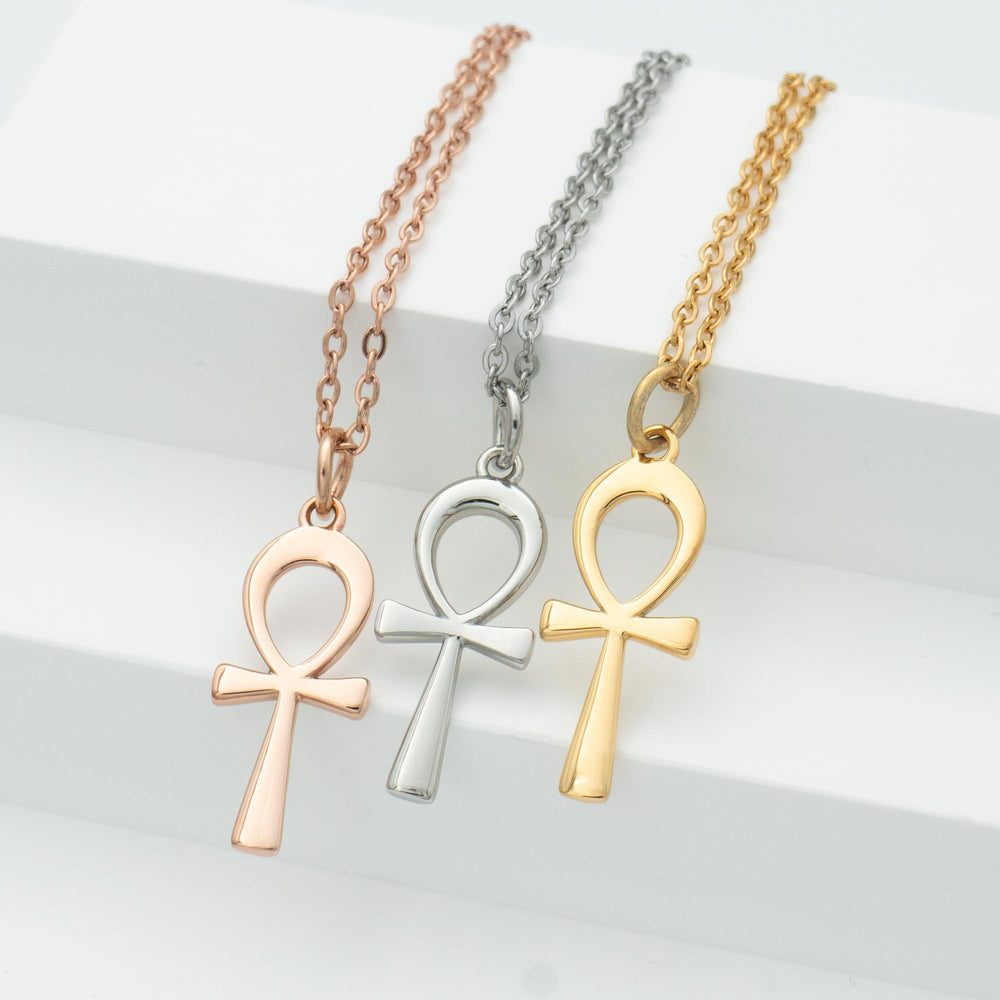 Silver Ankh Necklace