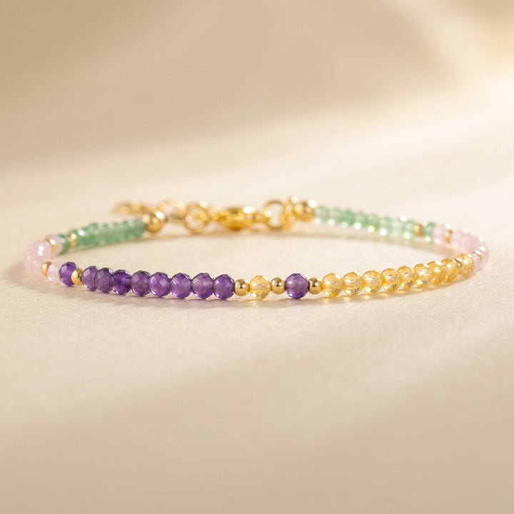  14K gold filled anxiety bracelet — handmade UK