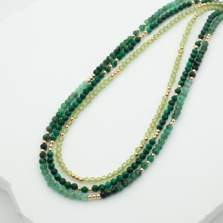 Green Stone Necklaces
