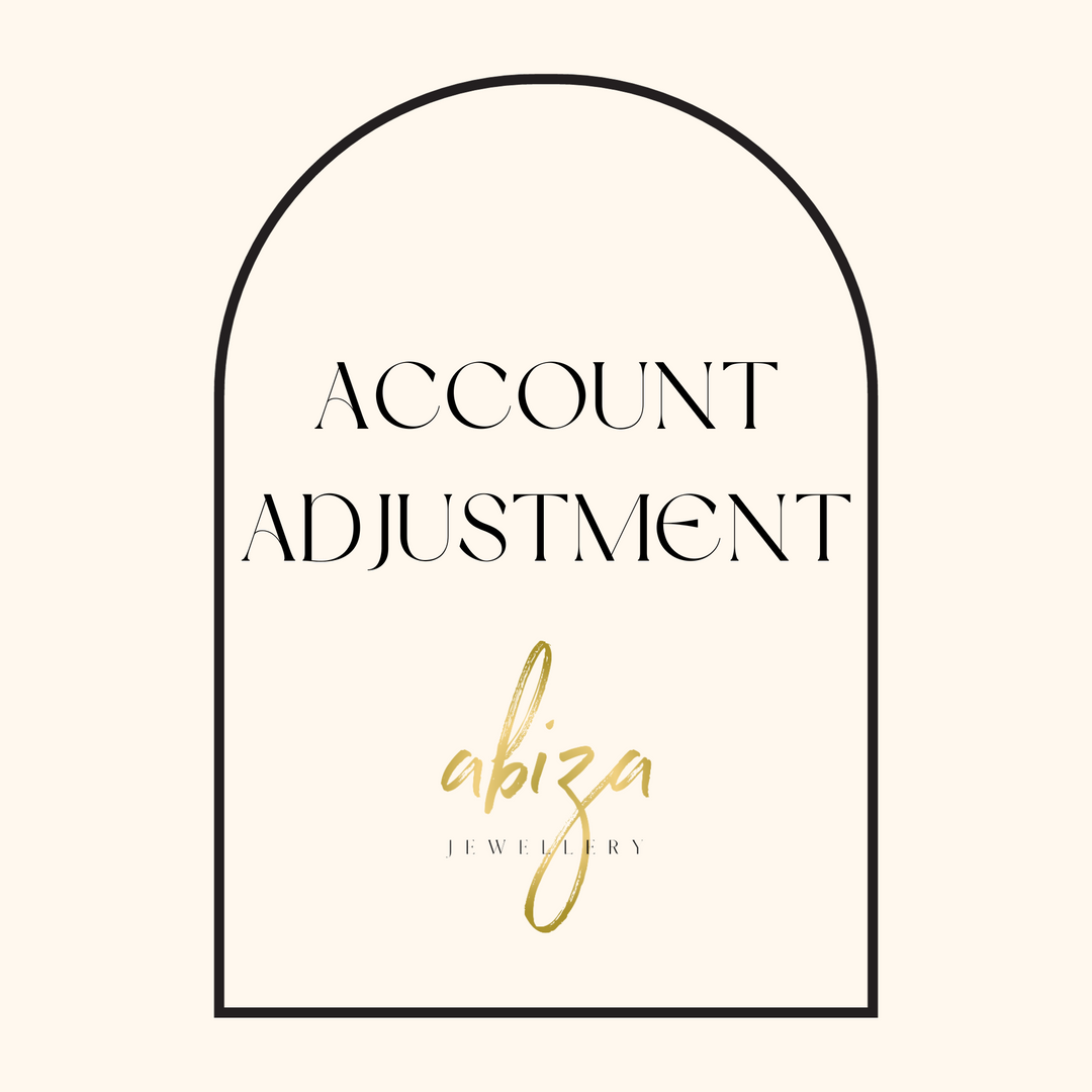 Account Adjustment