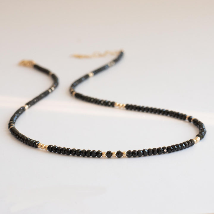 Tourmaline Necklace Black 