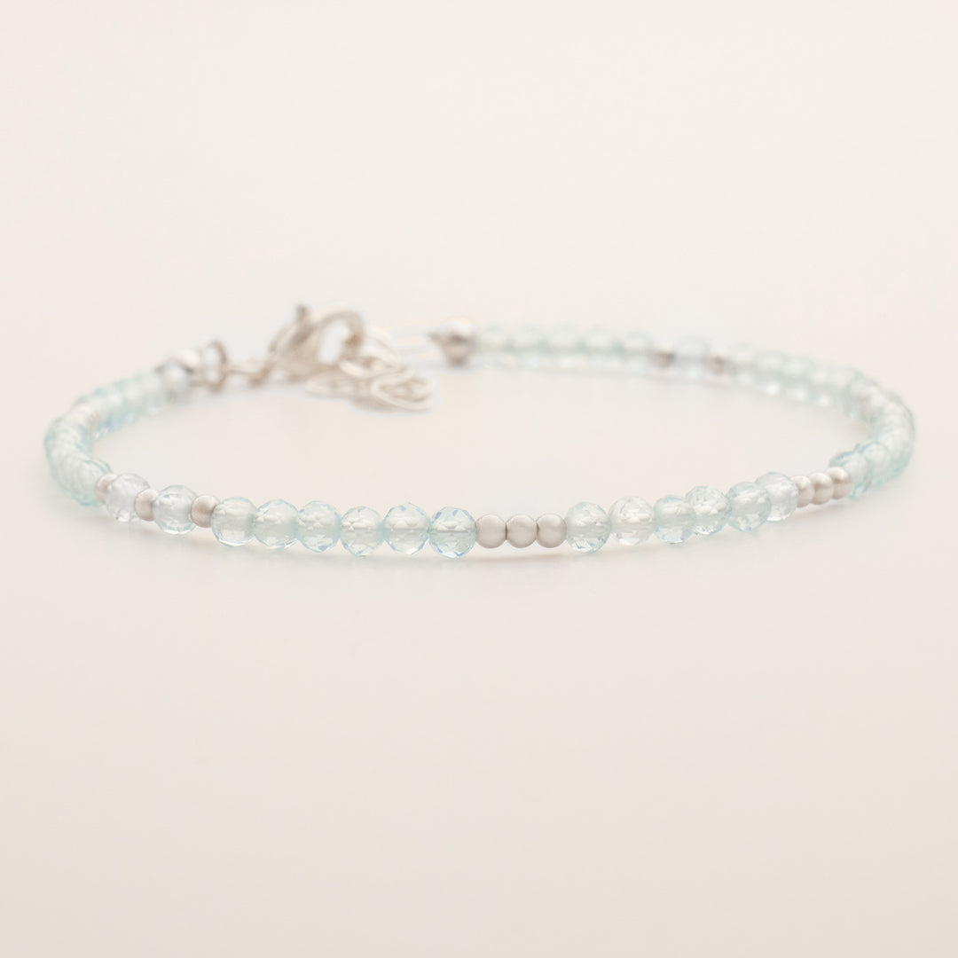 blue topaz bracelet sterling silver