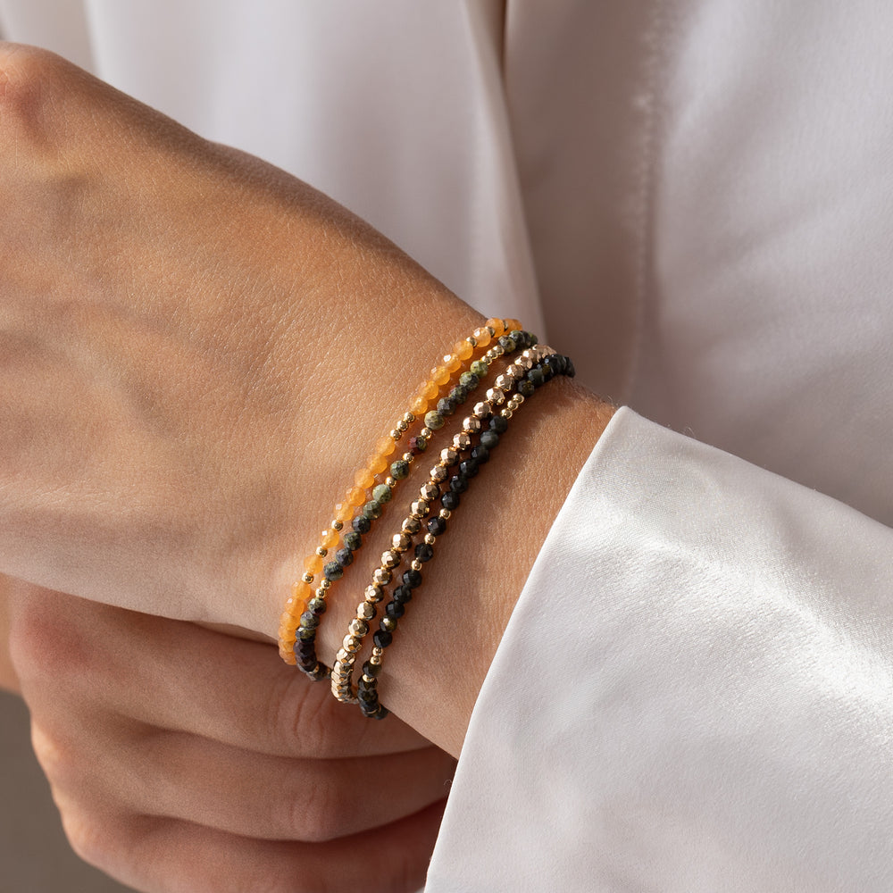 Orange Crystal Bracelet