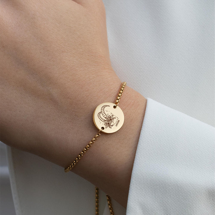 Capricorn Zodiac Sign  Bracelet