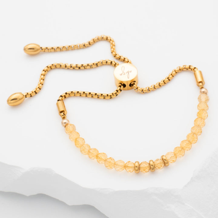 Citrine Crystal Bracelet