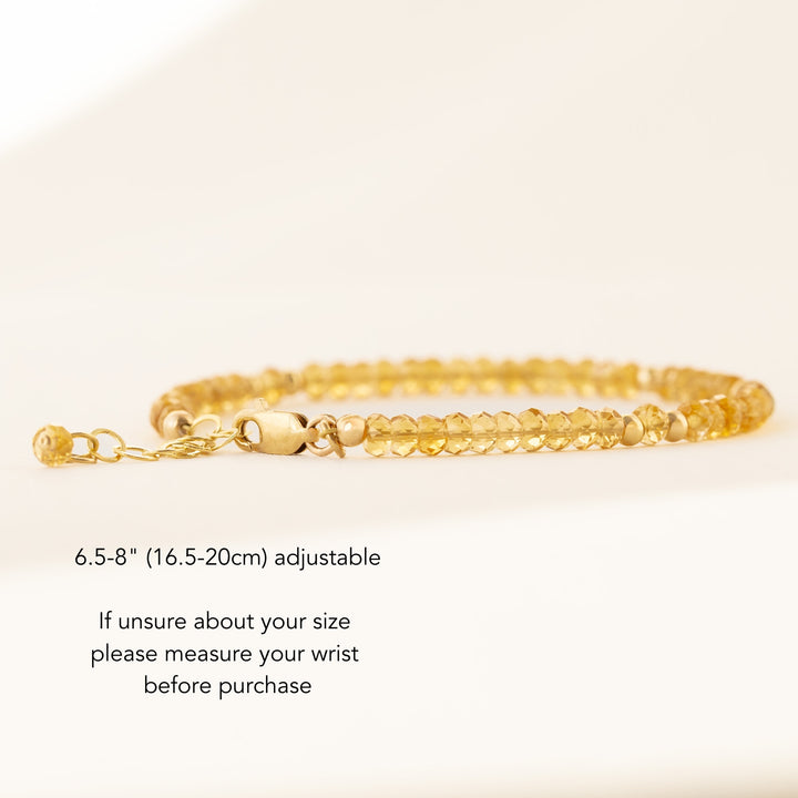 Genuine Citrine Bracelet