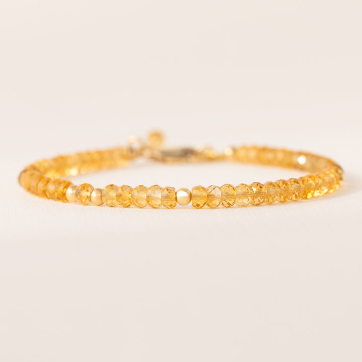 Citrine Bracelet Gold