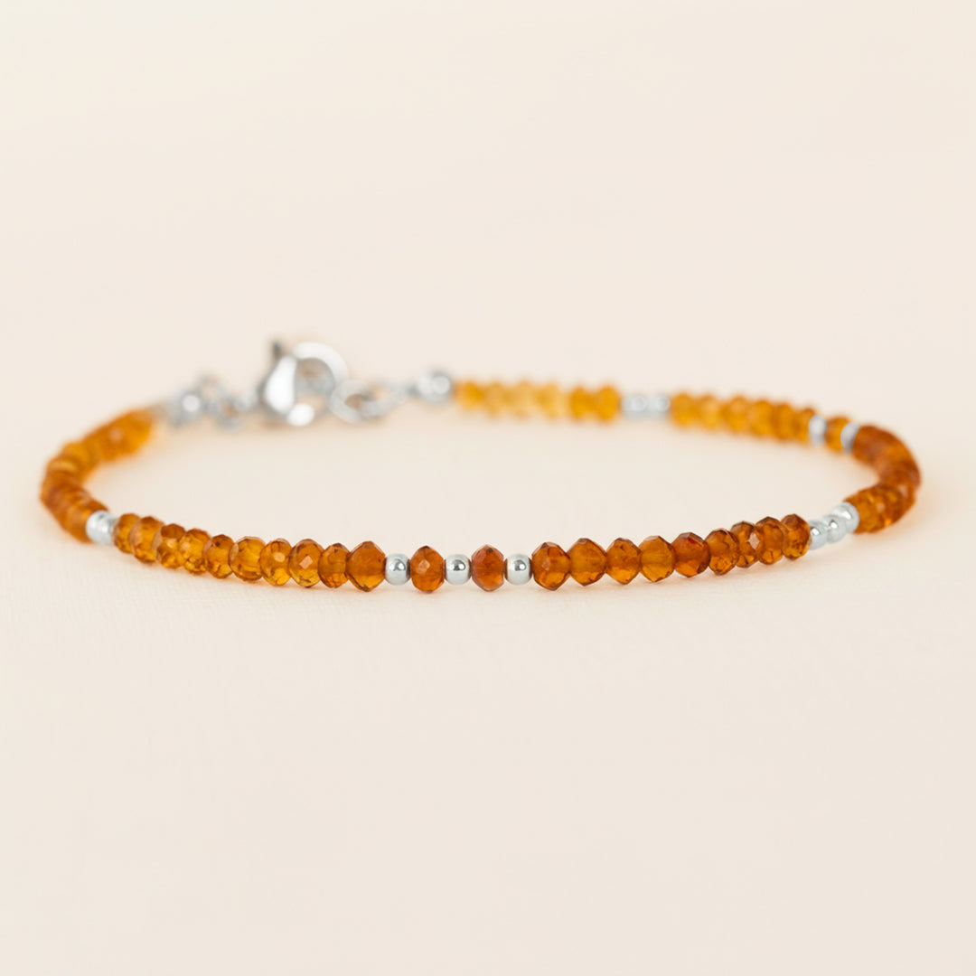 Citrine Bracelet Silver

