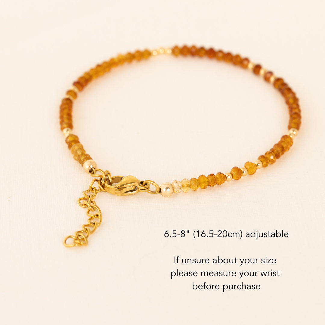 Citrine Bracelet Gold