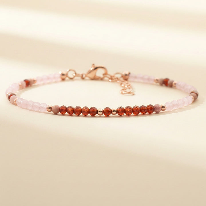 Rose gold filled self compassion bracelet — handmade UK