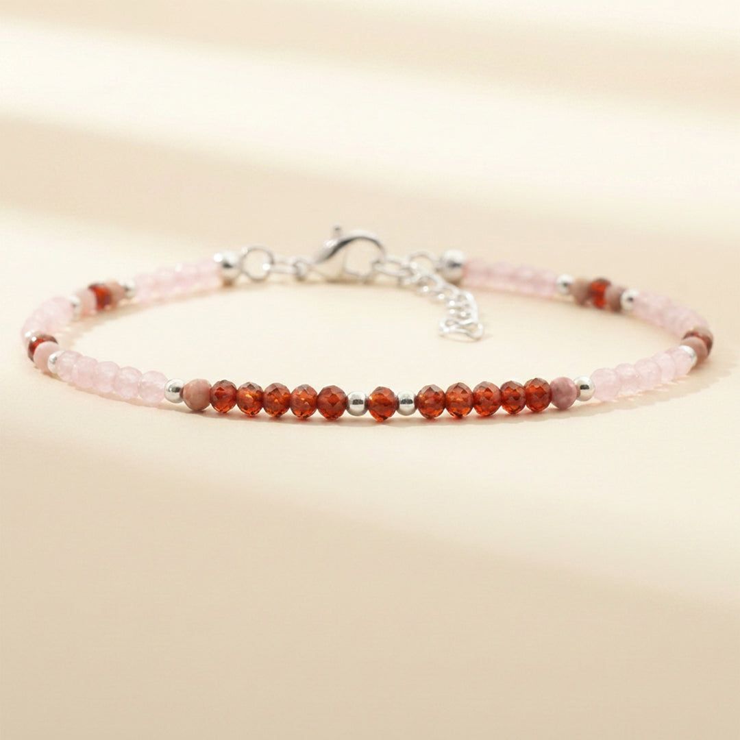 Sterling silver self compassion bracelet — handmade UK