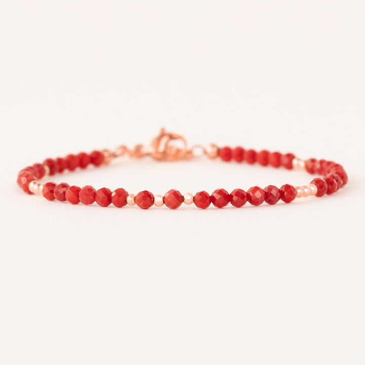 Coral Bracelet Rose Gold