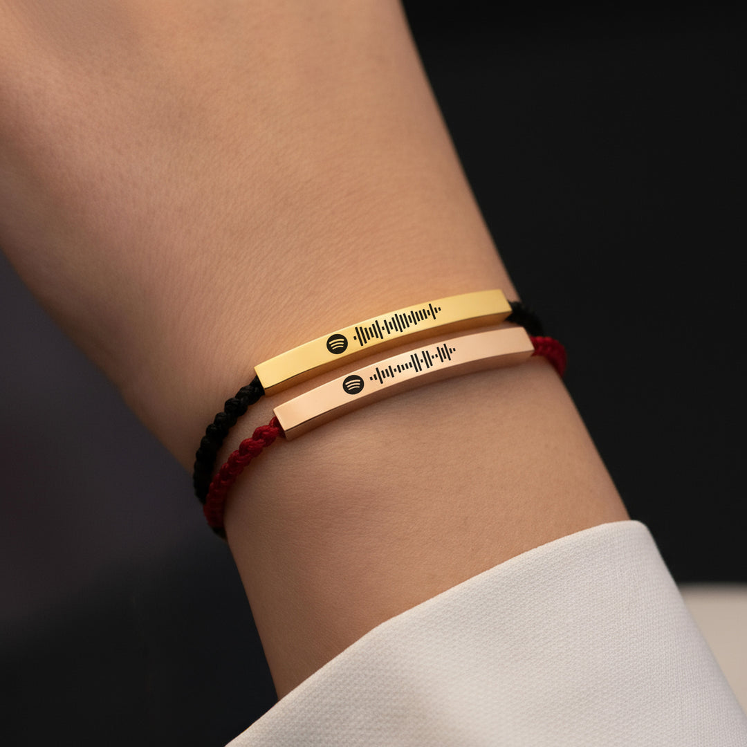 Spotify Song Code Bracelet
