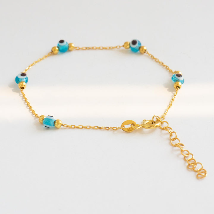 Evil Eye Gold Bracelet