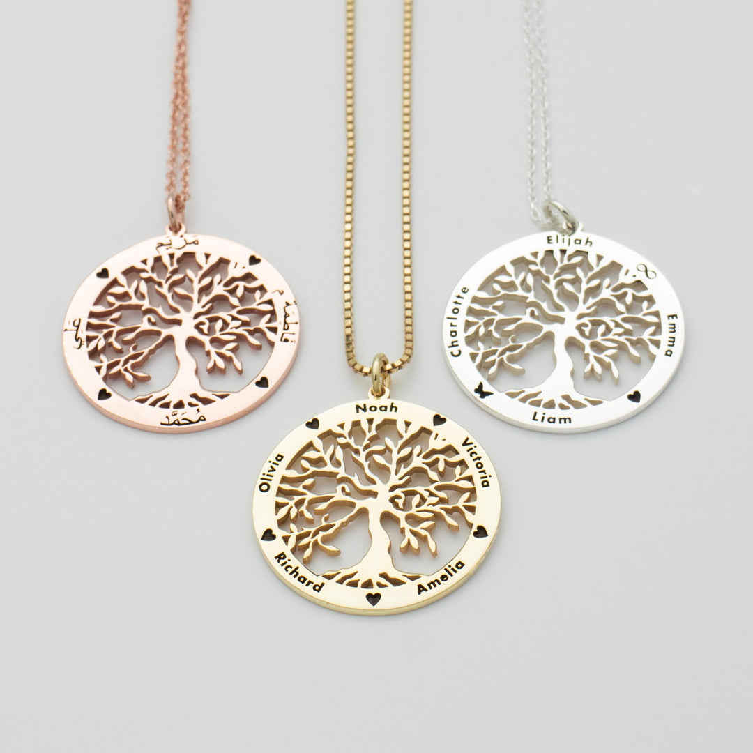 Silver Tree of Life Necklace