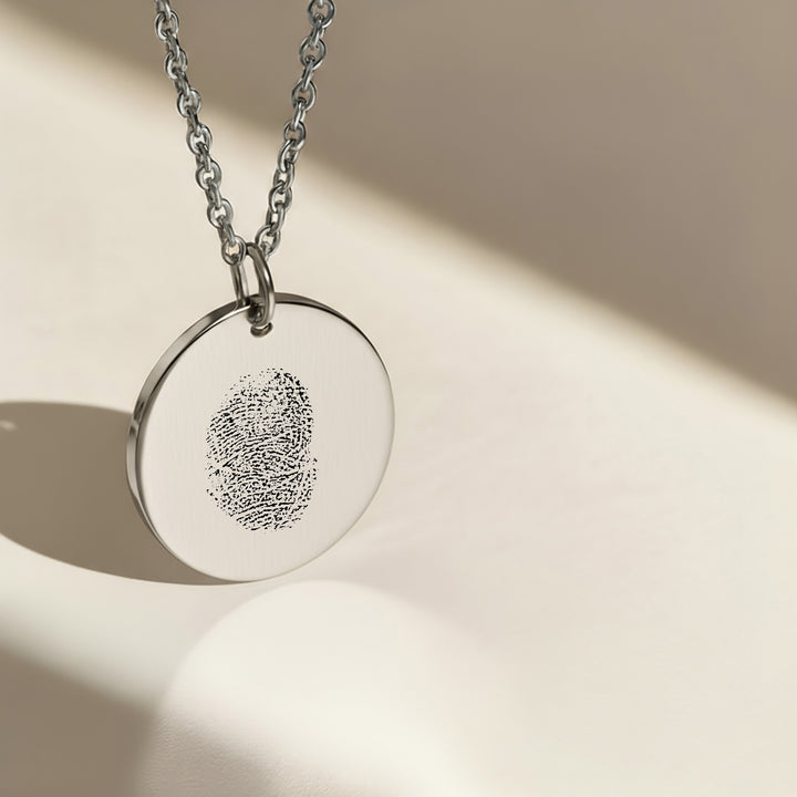 fingerprint memorial jewellery