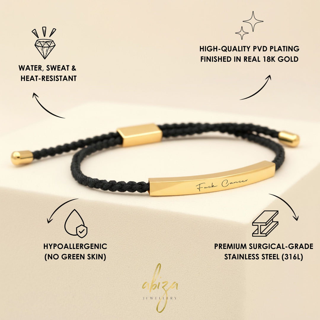 Fuck Cancer Bracelet
