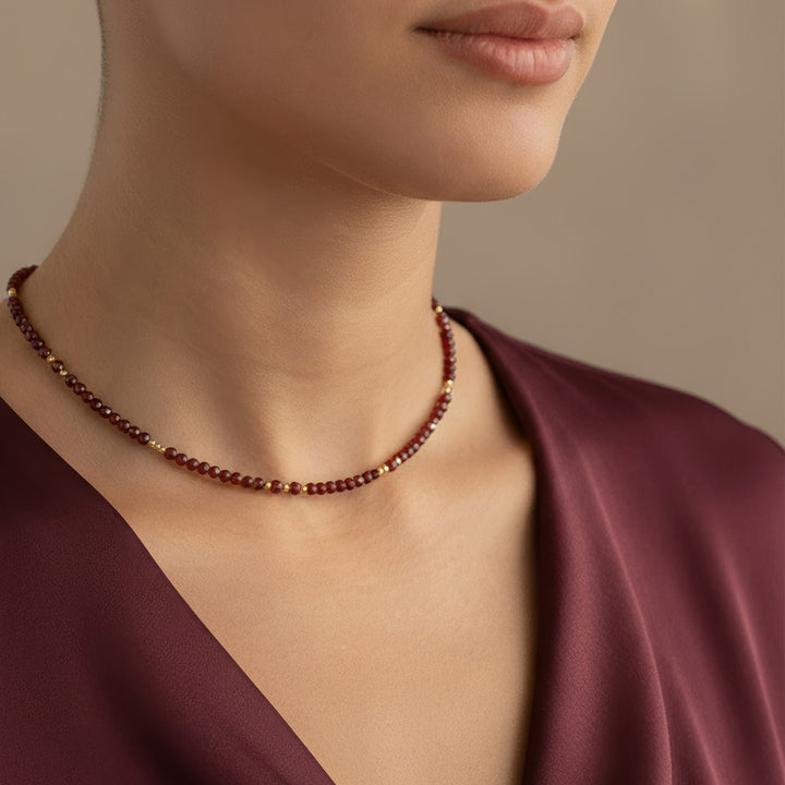 Garnet Necklace