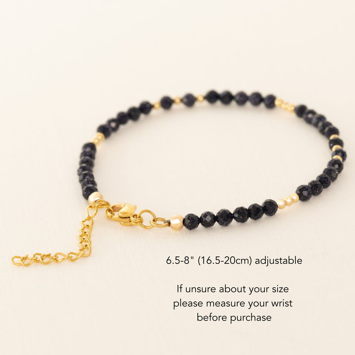 goldstone bracelet