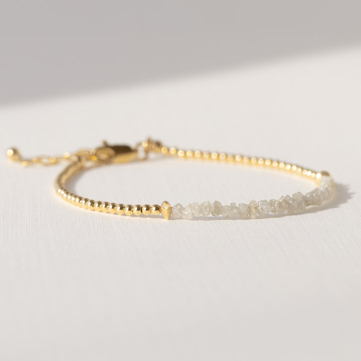 Raw Diamond Bracelet Womens