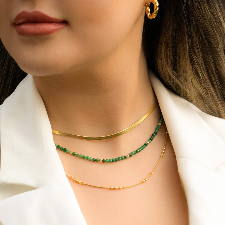 Jade Bead Necklace