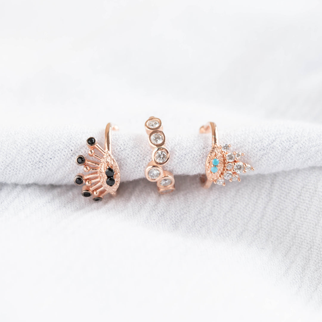 Rose Gold Ear Cuffs