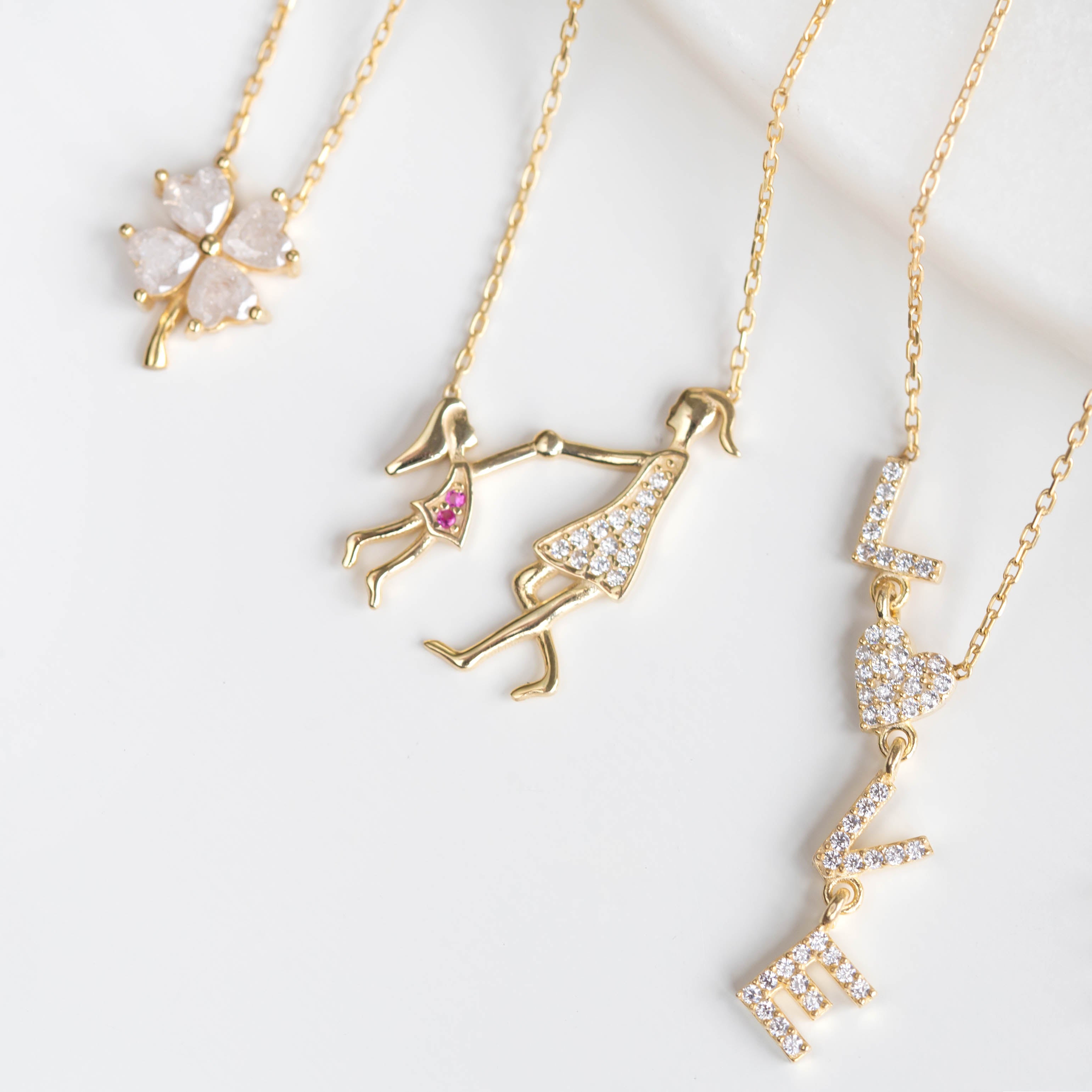 Mother Daughter Necklace – Abiza
