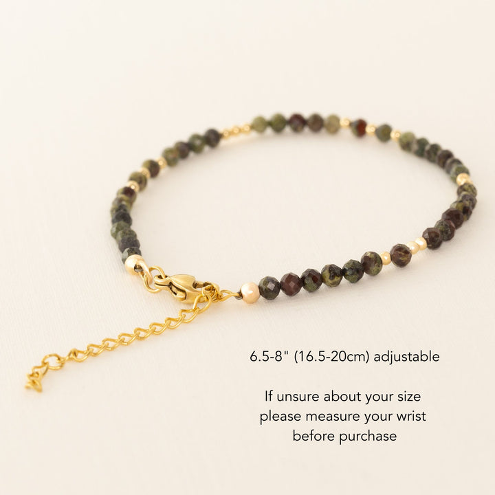 blood jasper bracelet
