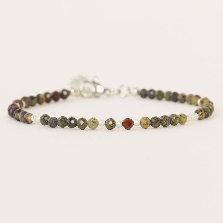 jasper gemstone bracelet