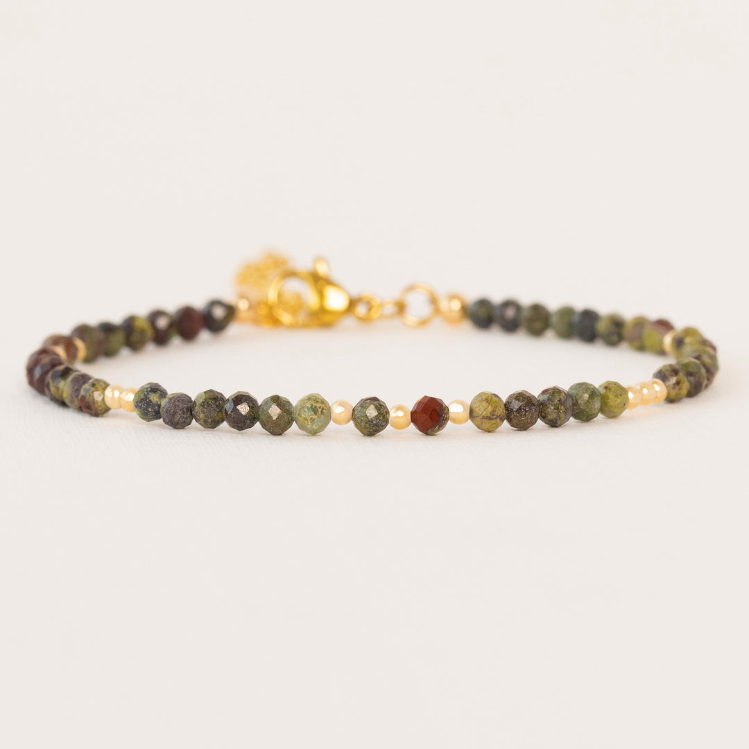 Dragon Blood Jasper Bracelet