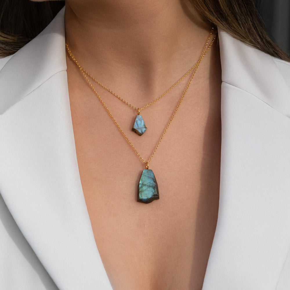 labradorite pendant