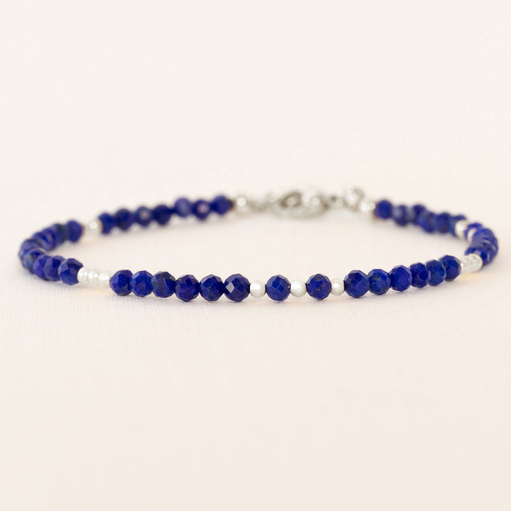 lapis bracelet sterling silver