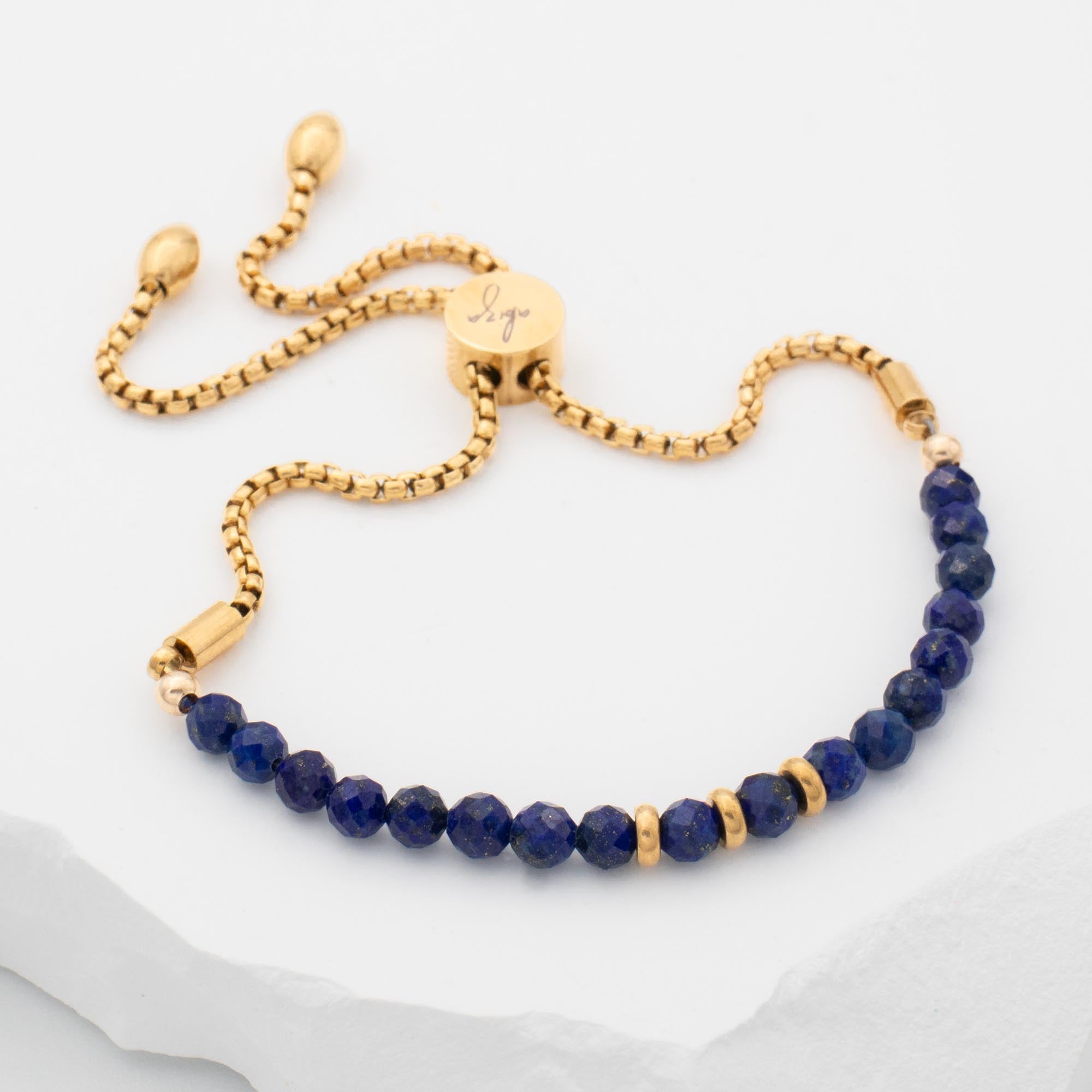 Lapis Lazuli Bracelet September Birthstone Bracelet Abiza