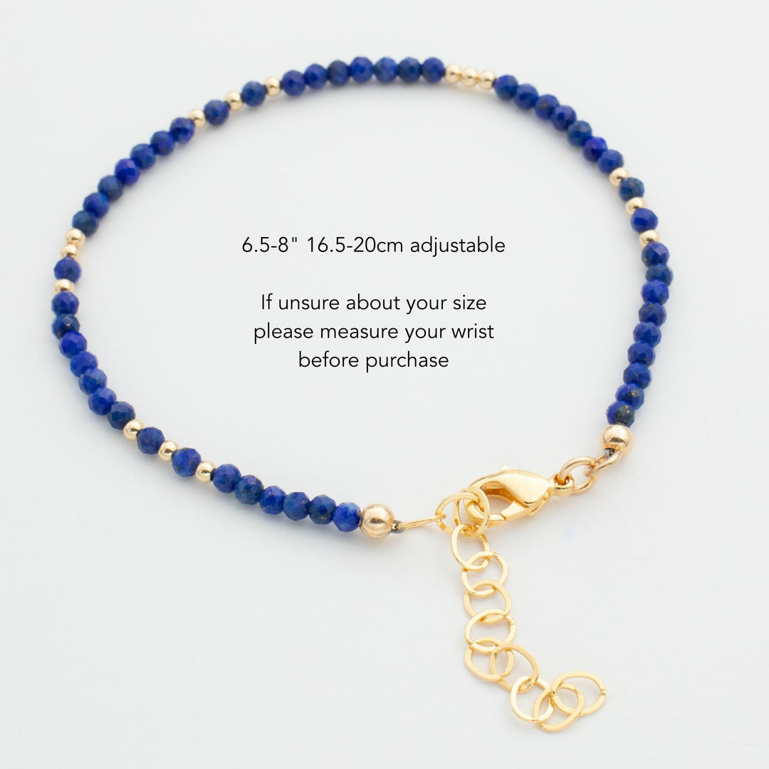 Blue Lapis Lazuli Bracelet