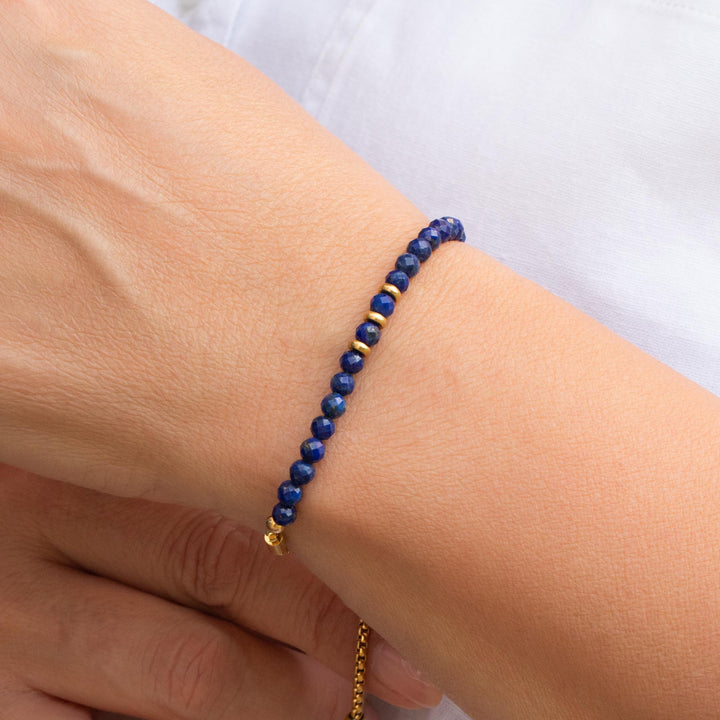 Blue Lapis Lazuli Bracelet