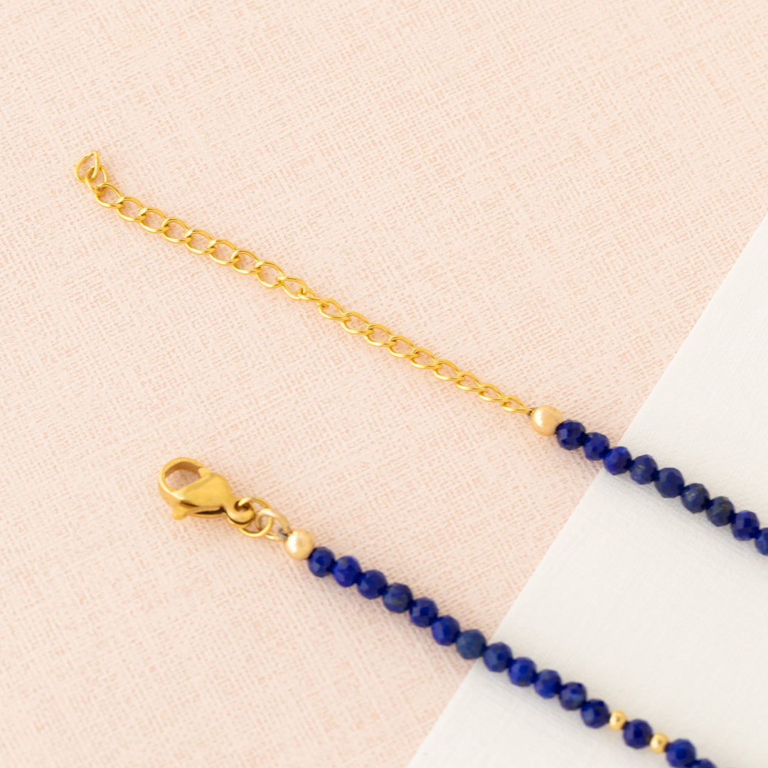 Blue Lapis Lazuli Necklace 