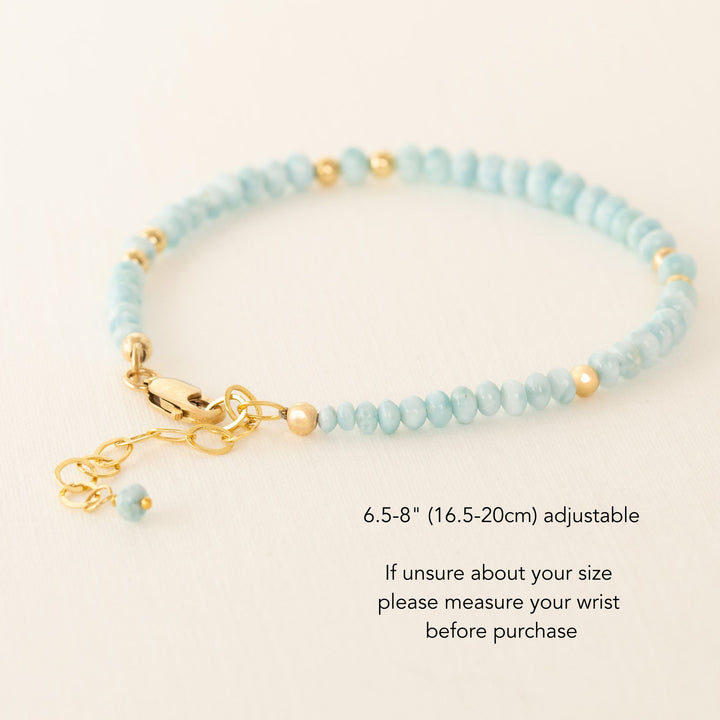 larimar bracelet