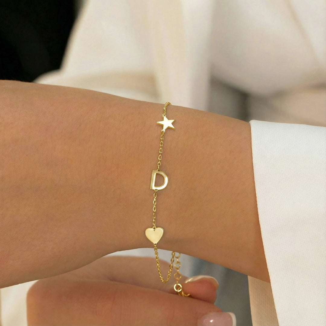 Initial Bracelet