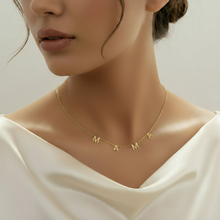 Gold Mama Necklace 
